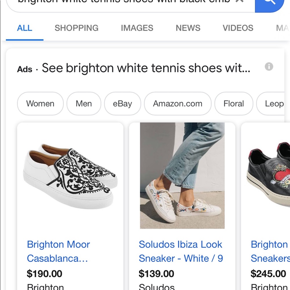 Beautiful brighten tennis shoes